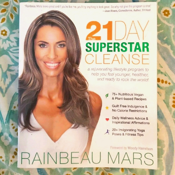 21 Day SuperStar Cleanse, big book, by Rainbeau Mars, Health, Diet, Renewal - Picture 1 of 10